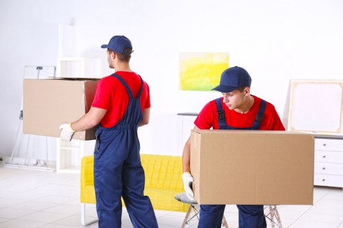 House movers planning a residential move in Wood Green
