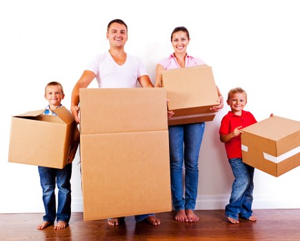 Local removals team handling furniture and boxes for a Wood Green home