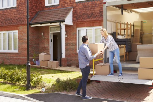Moving team planning a home move in Wood Green