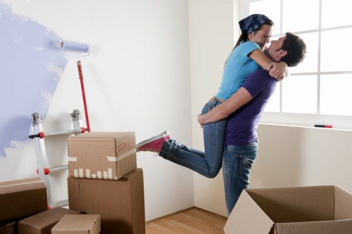 Commercial movers assisting a business relocation in Wood Green