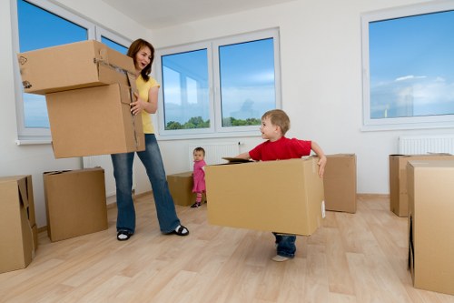 Small office and residential removal van service in Wood Green