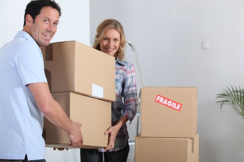 Woodgreen moving service handling boxes and household items