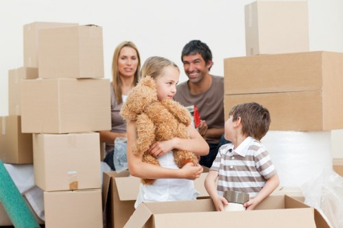 Cubic-yard van load example for a local move